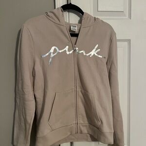 PINK Victoria's Secret Beige Hoodie